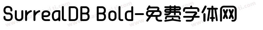 SurrealDB Bold字体转换